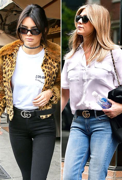 gucci belt 3 street style|celebrities wearing Gucci belt.